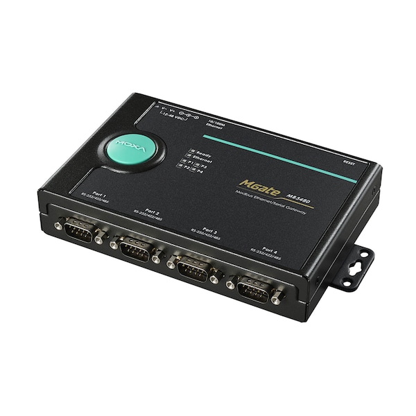 4Port Rs-232/422/485 Modbus Tcp To Serial Communication Gateway